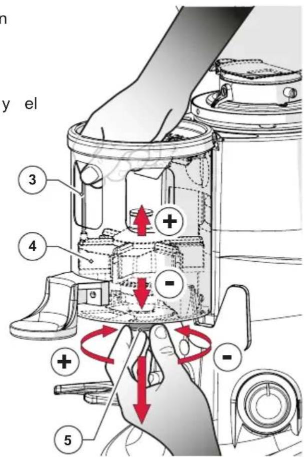 Fiorenzato F5 - Regulación dosificación (solo en molinillos dosificadores) - 2