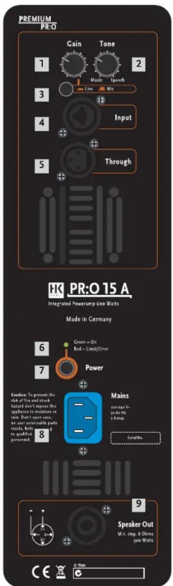 HK AUDIO Premium PR:O 18 Sub A - DuoTiltTM 3/7 - Mejor aprovechamento de la energiaacústica - 6