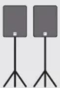 HK AUDIO Premium PR:O 18 Sub A - Through L/Through R - 2