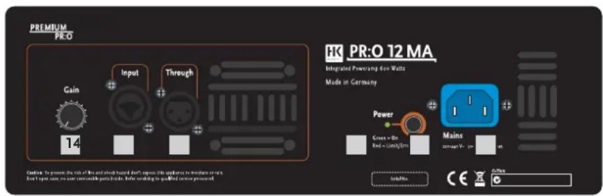 HK AUDIO Premium PR:O 18 Sub A - Power (Interrupteur principal) - 1