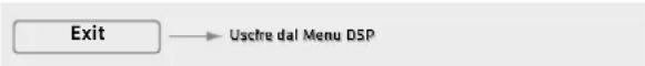HK AUDIO Polar 12 - Uscire dal menu DSP - 1