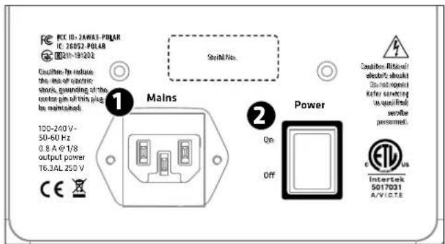 HK AUDIO Polar 12 - Face arrrière - 1