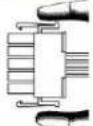 ENERMAX Maxrevo EMR1800EXT - - ATTACHING / DETACHING THE MODULAR CABLES - 2