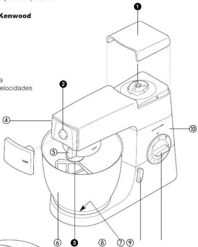 KENWOOD KM665 - limpieza y servicio - 1