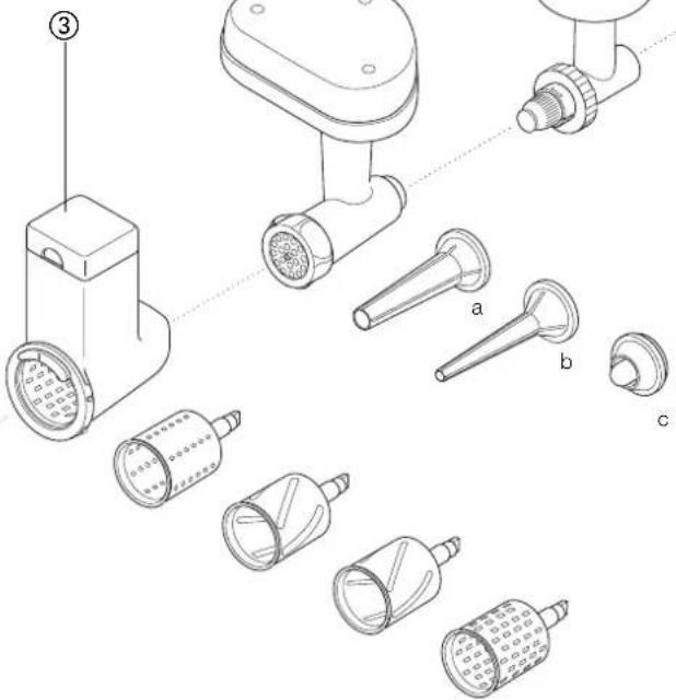KENWOOD KM665 - lisälaitteet - 1