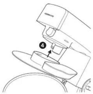 KENWOOD Chef KM334 - velocidades 4 - 4
