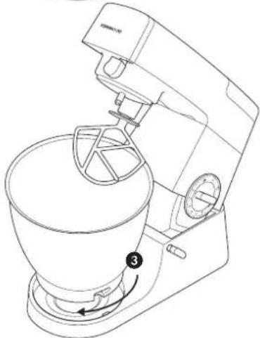 KENWOOD Chef KM334 - čištění a servis - 2