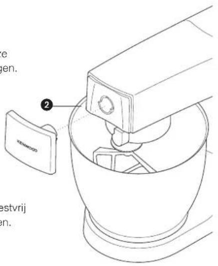 KENWOOD Chef KM334 - Onderhoud en reiniging: - 1