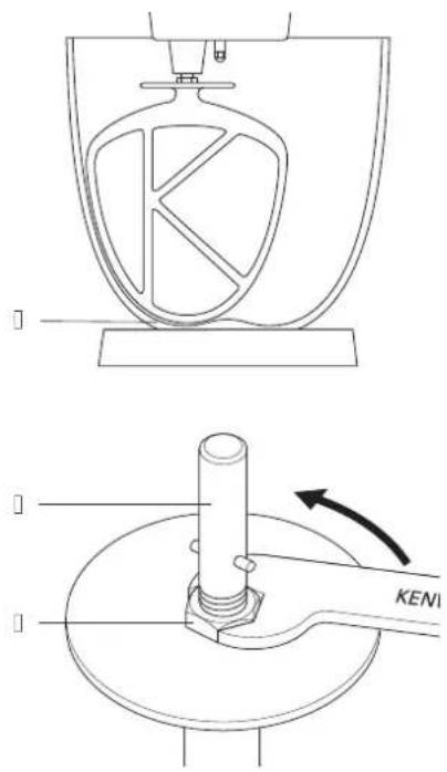 KENWOOD Chef KM334 - problem - 1