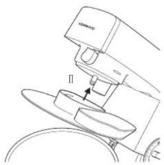 KENWOOD Chef KM334 - to fit and use your splashguard (if supplied) - 1