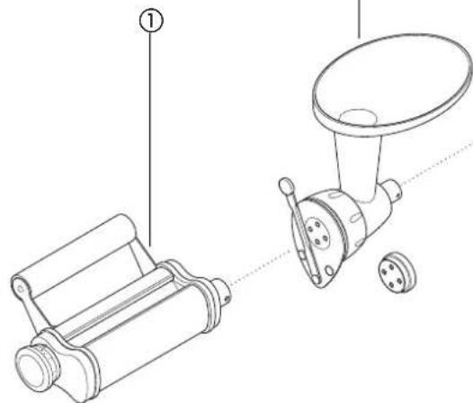 KENWOOD KM706 - A csatlakoztatható tartozékok - 1