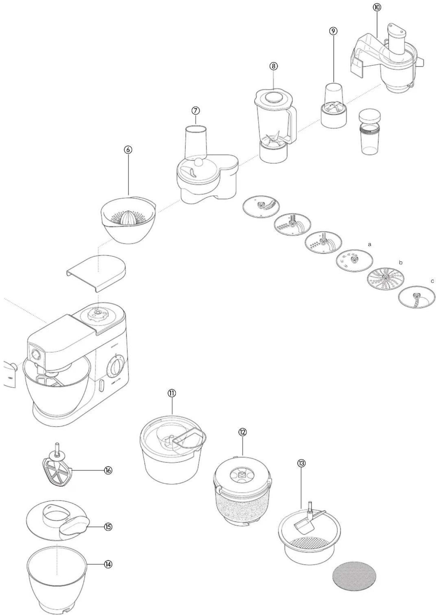 KENWOOD KM706 - το μίξερ - 11