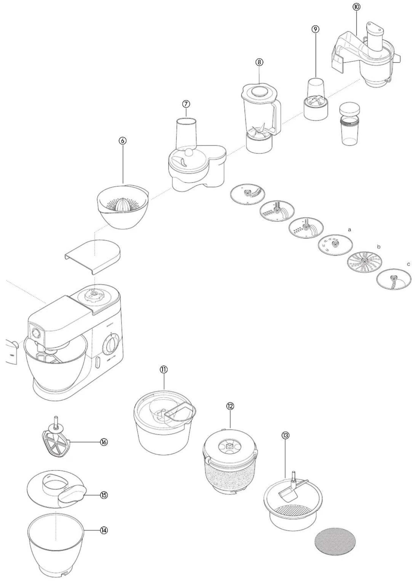 KENWOOD KM706 - το μίξερ - 12
