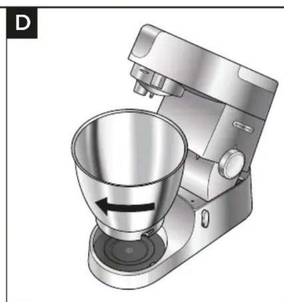 KENWOOD Chef XL KVL4100W - Benutzungsdiagramme & Bedienungsanweisungen - 2