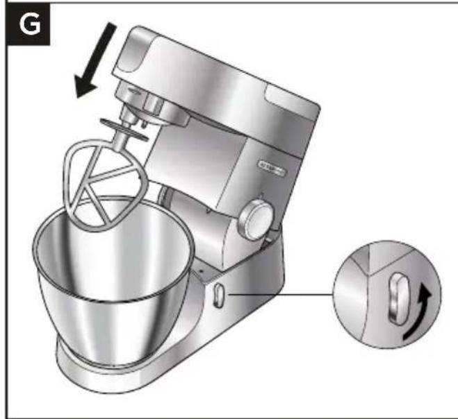KENWOOD Chef XL KVL4100W - Diagrammes et instructions d'utilisation - 5