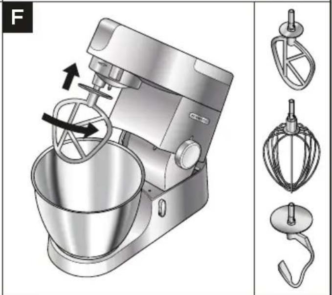 KENWOOD Chef XL KVL4100W - Gebruiksdiagrammen en gebruiksaanwijzing - 4