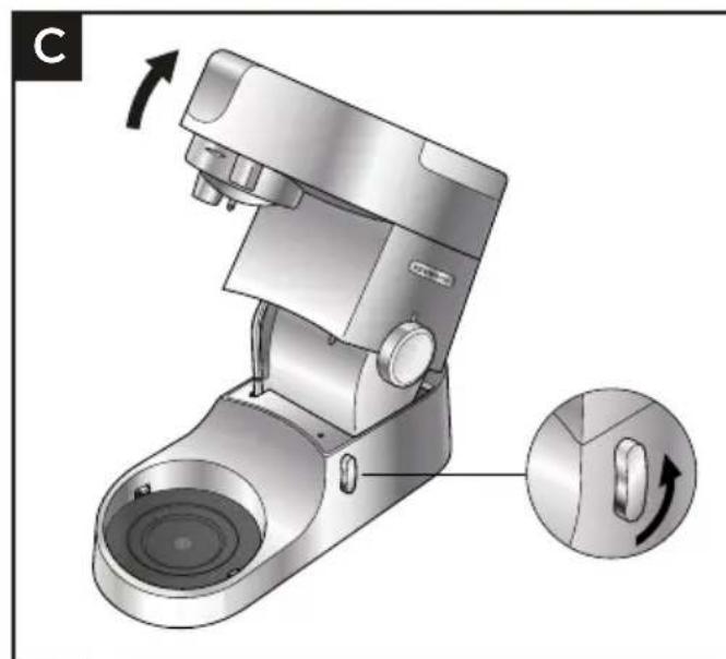 KENWOOD Chef XL KVL4100W - Diagrammes et instructions d'utilisation - 1