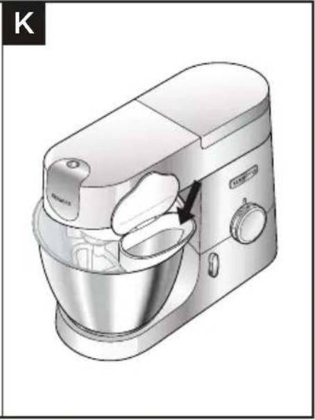 KENWOOD Chef XL KVL4100W - Diagrammes et instructions d'utilisation - 3