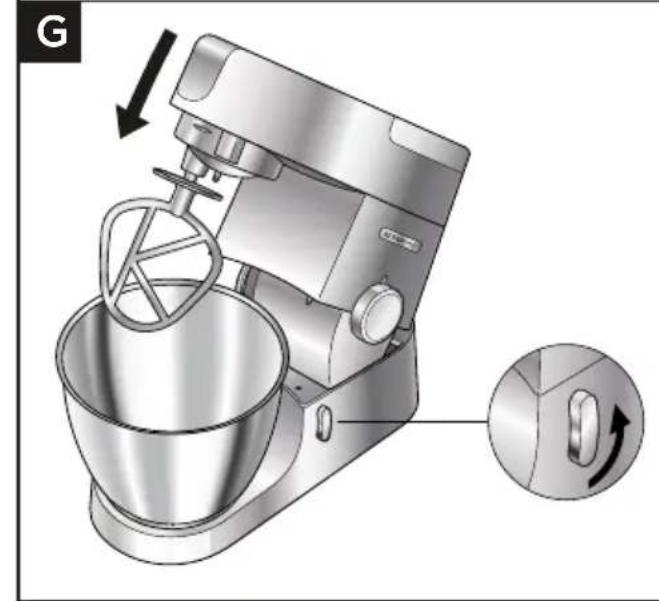 KENWOOD Chef XL KVL4100W - Brugsdiagrammer og brugsanvisninger - 5