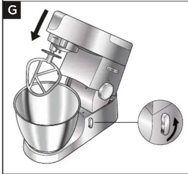 KENWOOD Chef XL KVL4100W - Diagrammi di utilizzo e istruzioni per l'uso - 6
