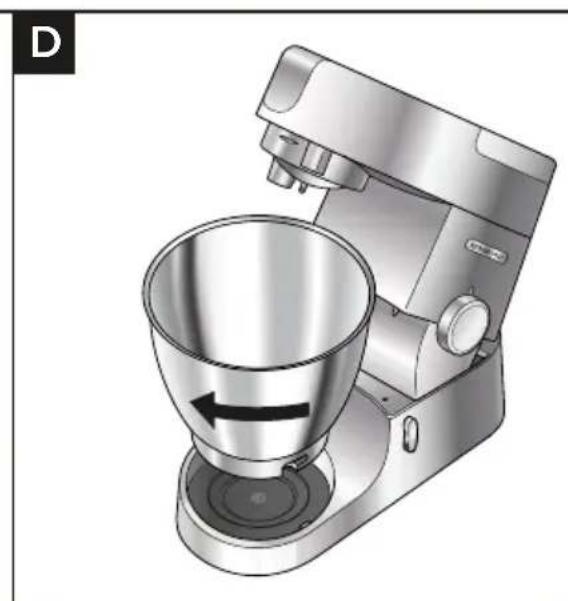 KENWOOD Chef XL KVL4100W - Bruksiagram og brukerinstruksjoner - 2