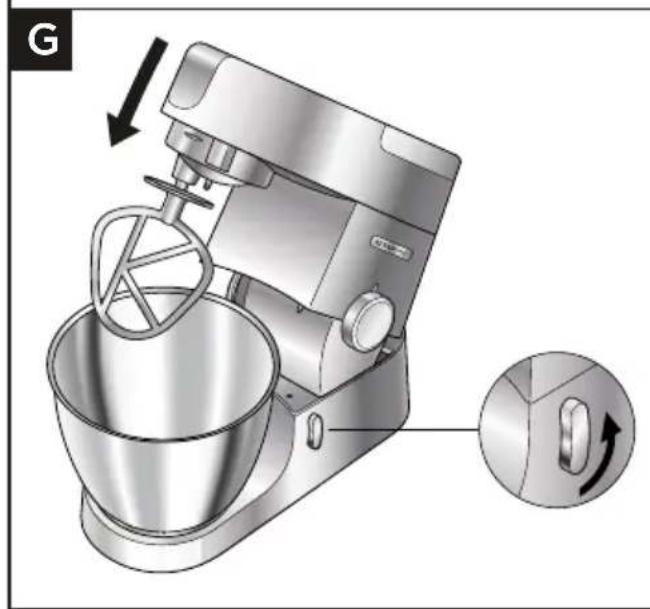 KENWOOD Chef XL KVL4100W - Användningsdiagram och bruksanvisning - 6