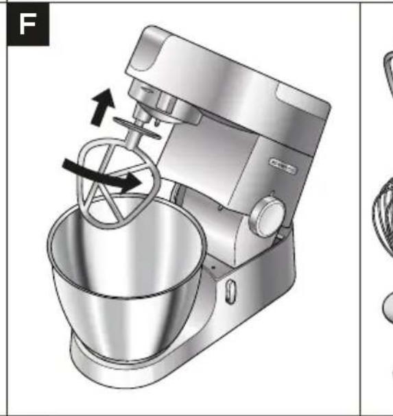 KENWOOD Chef XL KVL4100W - Brugsdiagrammer og brugsanvisninger - 4