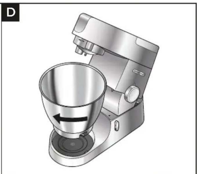 KENWOOD Chef XL KVL4100W - Ilustrace i instrukcja obstugi - 2