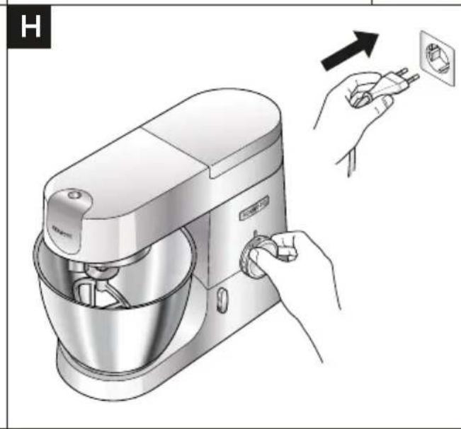 KENWOOD Chef XL KVL4100W - Användningsdiagram och bruksanvisning - 7