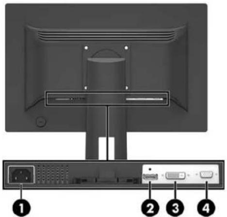 HP Business VH22 - Composants de la face arrêté - 1