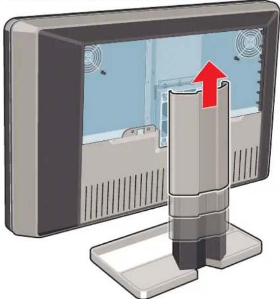 Pourretirerlecapotdusupportdel'écran 2