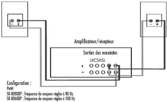 DEFINITIVE TECHNOLOGY SR8080BP - Brancher les enceintes - 5