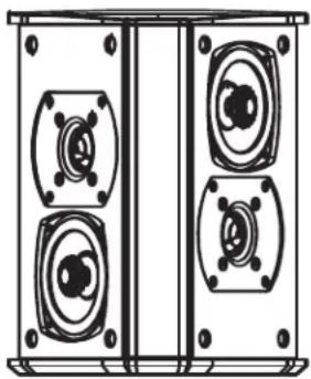 DEFINITIVE TECHNOLOGY SR8080BP - Limited Warranty: 5 Years for Drivers and Cabinets, 3 Years for Electronic Components - 1