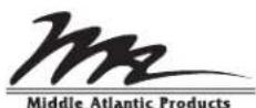 Middle Atlantic S2000R - IMPORTANT - 1