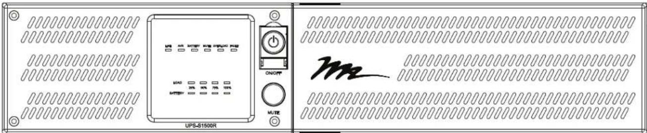 UPS-S1500R ON/OFF MUTE