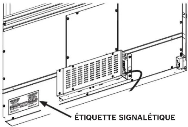 BOSCH HDD80050UC - Étiquette signalétique - 1