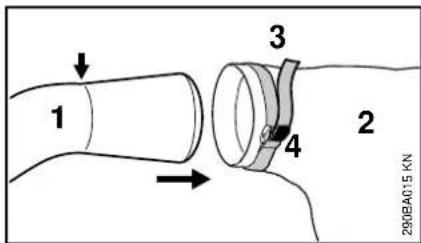 STIHL SHE 81 - Montering af manifold - 1