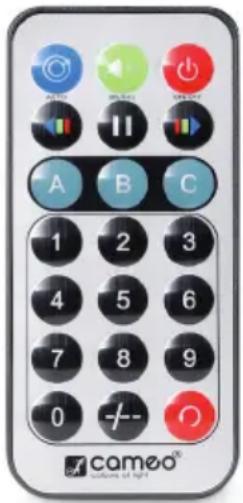 Cameo Flat Star LED PAR - MANDO A DISTANCIA POR INFRARROJOS - 1