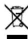VOX VT40X - Notice regarding disposal (EU only) - 1