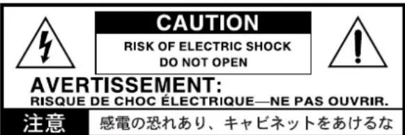 VOX AC30CC1 - WARNING: - 1