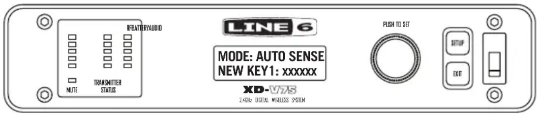 LINE 6 XDV75 - Réglage du cryptage - 4