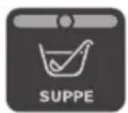 KRUPS I Prep&Cook Gourmet HP6051 - Utilisation du tableau de commande (B) - 2