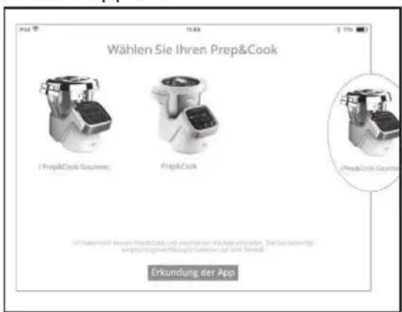KRUPS I Prep&Cook Gourmet HP6051 - Lancement de l'application - 3