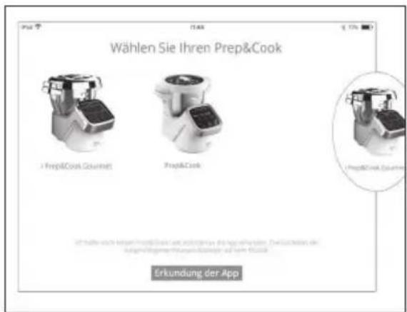 KRUPS I Prep&Cook Gourmet HP6051 - Starten der Anwendung - 3