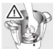 KRUPS I Prep&Cook XL HP60A1 - Vis-à-vis de la sécurité de la personne - 2
