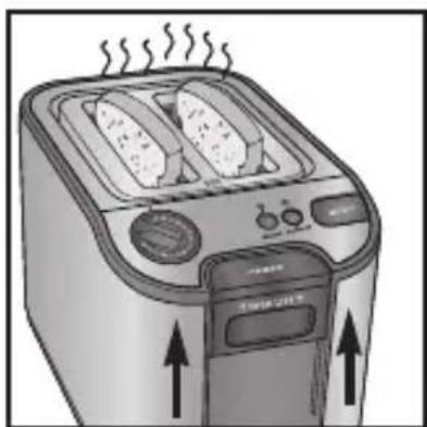 KRUPS Precision KH7003 - Para calentar pan previamente tostado utilice la función Reheat. - 3