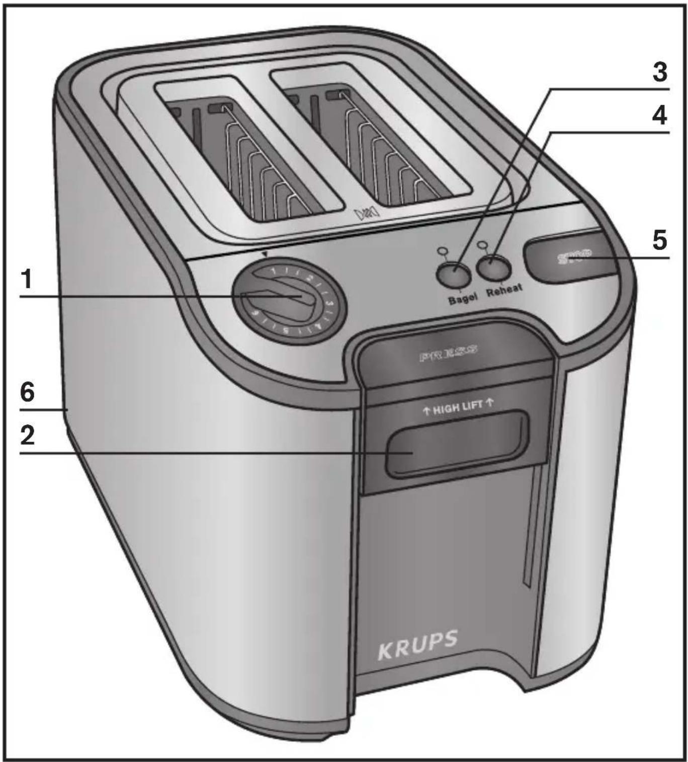 KRUPS Precision KH7003 - ÚNICAMENTE PARA USO DOMÉSTICO - 1