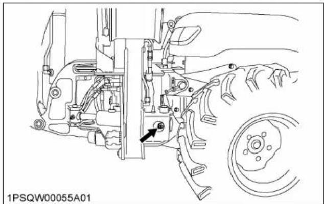 KUBOTA BX23S - Lubrification de la rétrocaveuse - 3