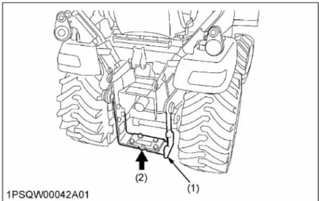 KUBOTA BX23S - AVERTISSEMENT - 1