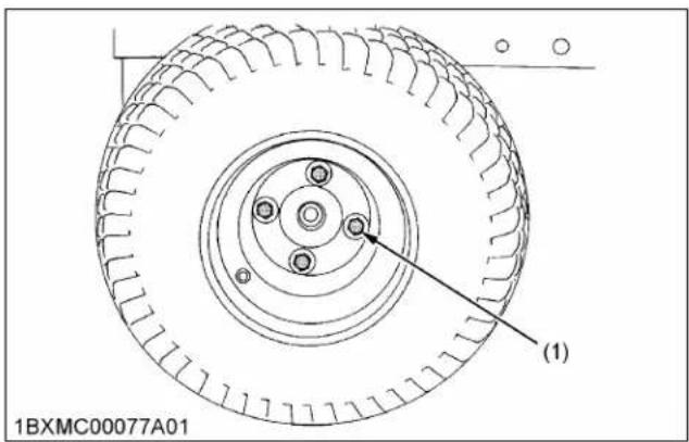 KUBOTA BX23S - AVERTISSEMENT - 1